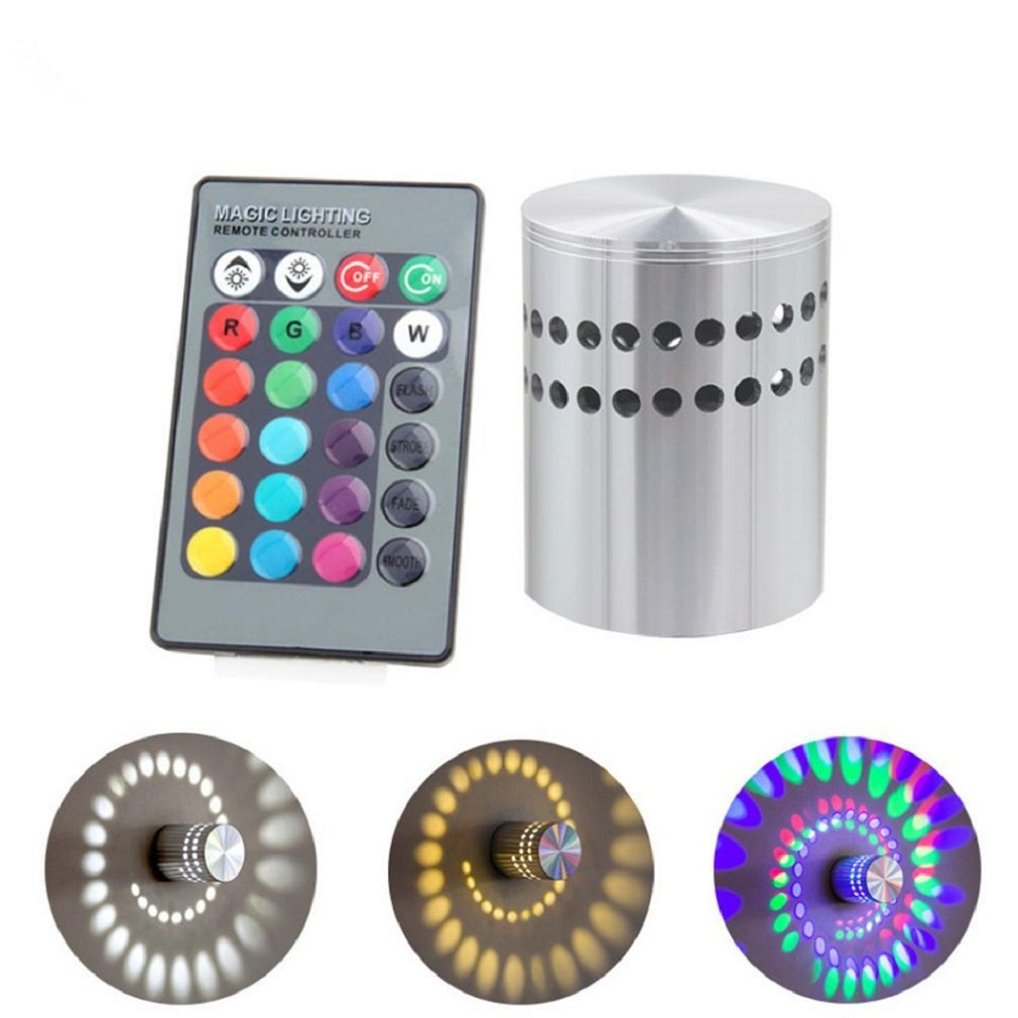 Modern LED Color-Changing Corridor Wall Light Fixture