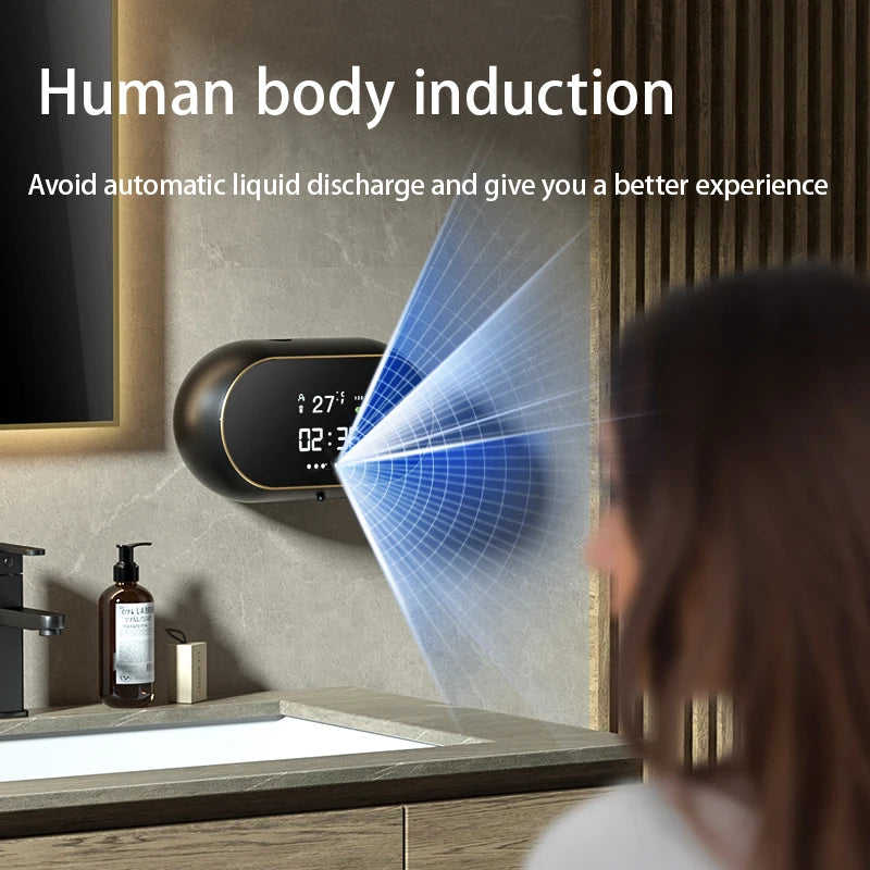 Automatic Hand Sanitizer Soap Dispenser Wall Mounted USB Foam